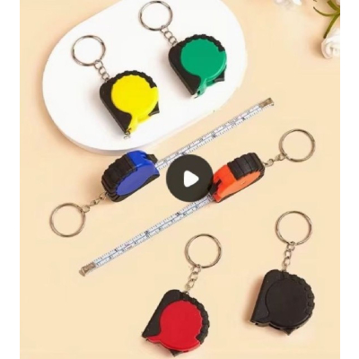 9876 KEYCHAIN MEASURING TAPE SOLID