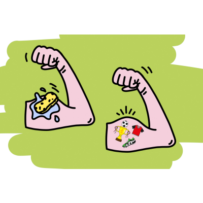 8486 12PCS TATTOO, FOOTBALL DB
