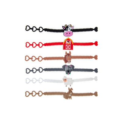 0446 BRACELET, FARM ANIMALS °