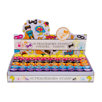 6686 SUPERHERO STAMPS °°°