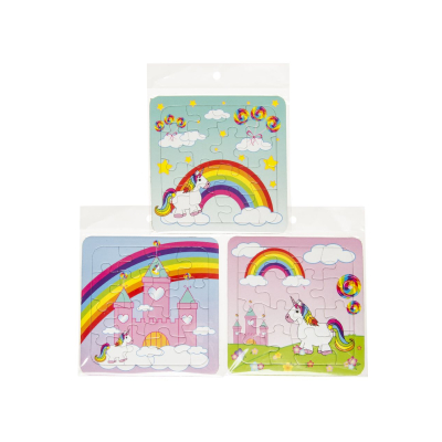 7358 3ASS PAPER PUZZLE UNICORN
