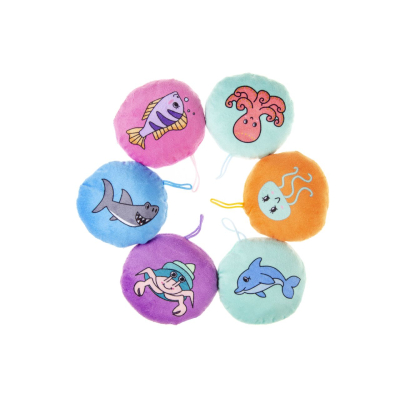 1878 PLUSH, SUPER SOFT, SEA ANIMAL ASSORTMENT °