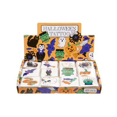 8493 12PCS TATTOO, HALLOWEEN
