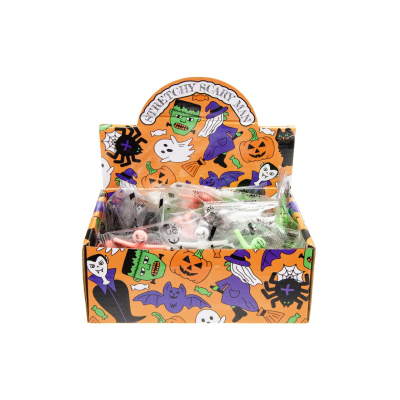 9605 STRETCHY SMILE FACE FIGURE S, HALLOWEEN