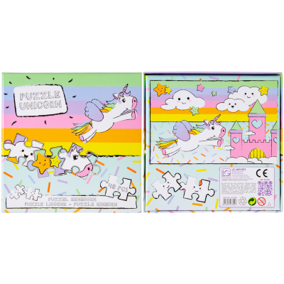 7300 48PCS PUZZLE UNICORN °°