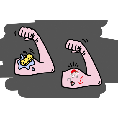8577 TATTOO, PIRATE DB