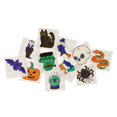 8493 12PCS TATTOO, HALLOWEEN