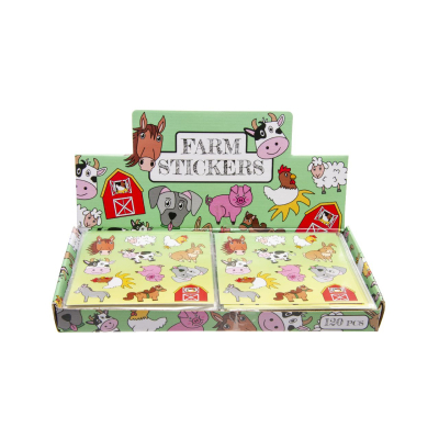 8551 STICKERS, FARM ANIMALS DB °°