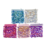 0224 GIRL PURSE GLITTER W ROPE PP °°