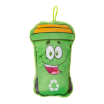 1933 PLUSH, SUPER SOFT, GARBAGE BIN 4ASS °°°