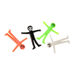 9605 STRETCHY SMILE FACE FIGURE S, HALLOWEEN