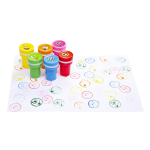 6695 EMOTIONS FACE STAMPS