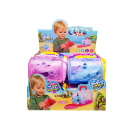 1866 PLUSH DOLPHIN IN CAGE °