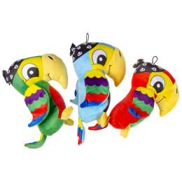 1859 PLUSH PIRATE PARROT