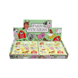 8551 STICKERS, FARM ANIMALS DB °°